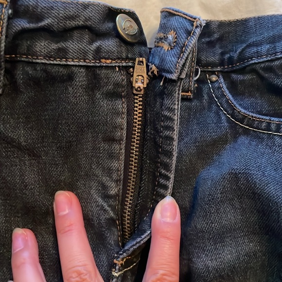 JustCavalli dark grey mid length denim skirt - Picture 8 of 8